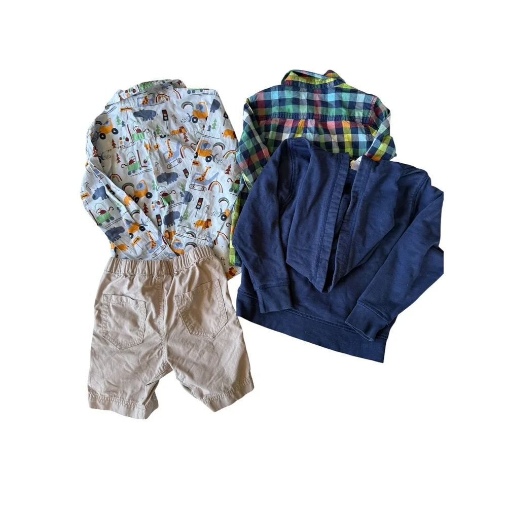 Boys 4T bundle lot Hanna Andersson  Old Navy Mick & Mack spring summer